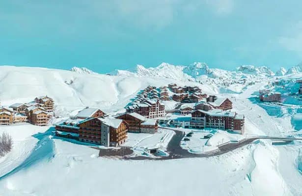 La Plagne ski resort transfer