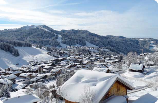 Les Gets ski resort transfer